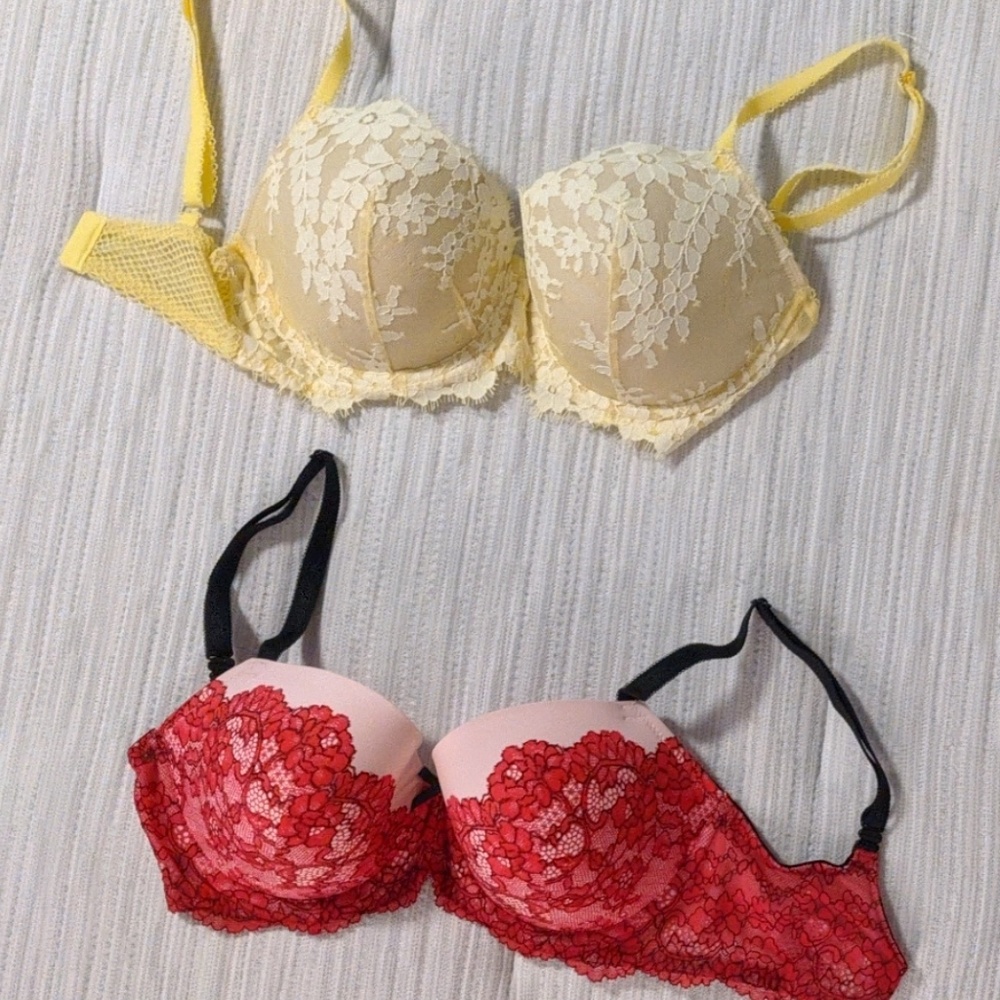 2 Victoria's Secret 32DDD dream angels bras